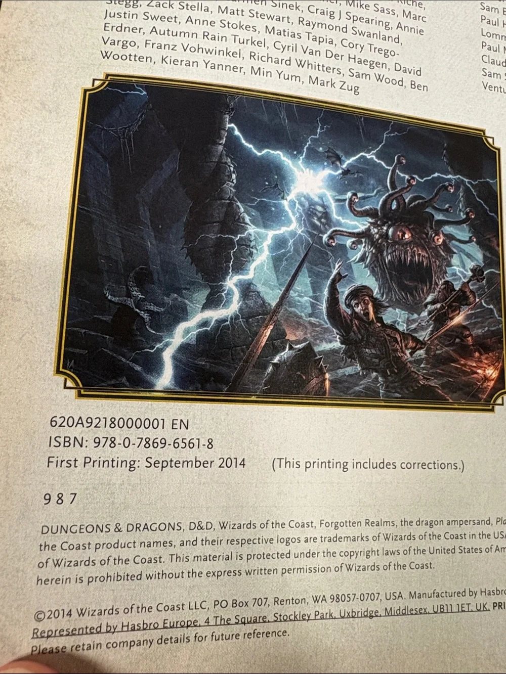 Dungeons & Dragons Monster Manual role playing game hardcover - Picture 3 of 8